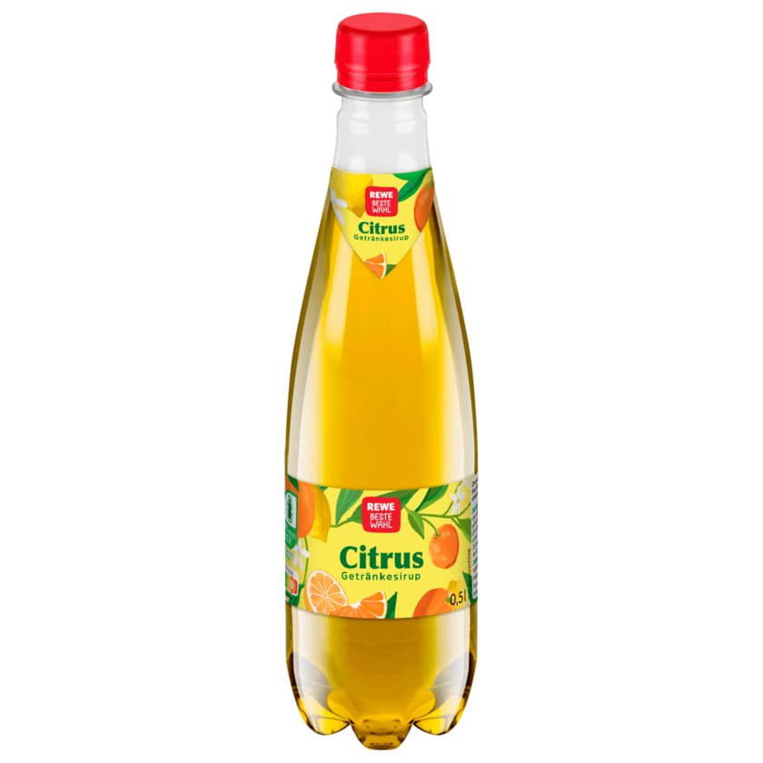 REWE Beste Wahl Citrus Sirup 0,5l
